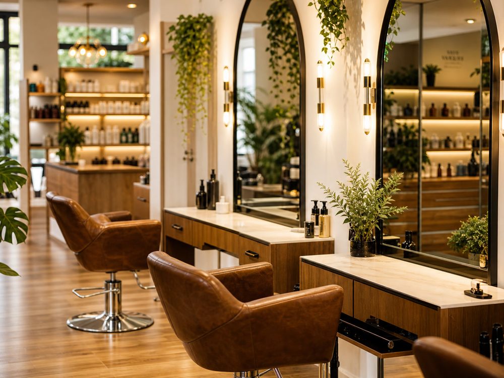 Hair salon and spa